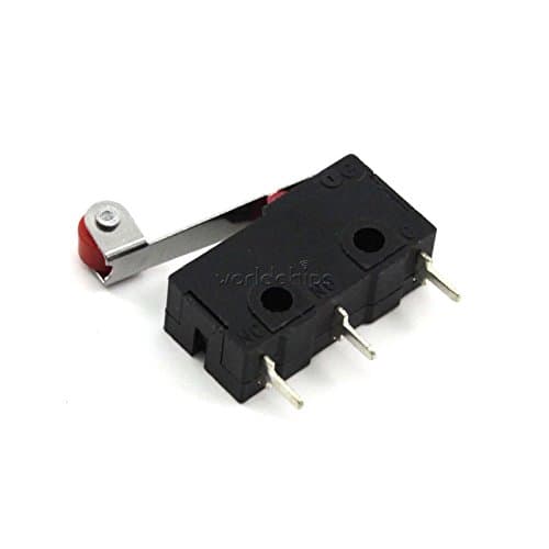 10Pcs KW12-3 Micro Roller Lever Arm Normally Open Close Limit Switch
