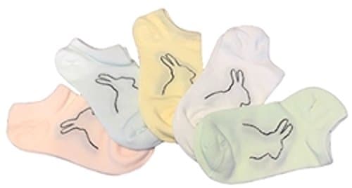 Pastel Bunny Socks (Light Pink)