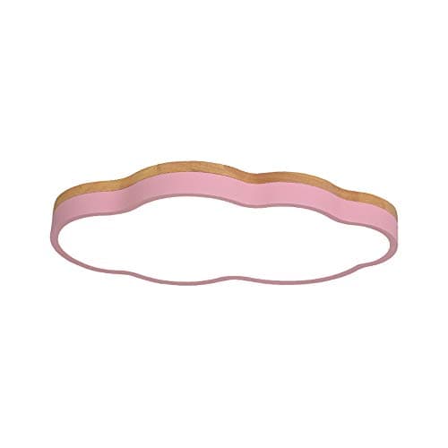 GZ-LED Ceiling Light Ultra-Thin Cloud Wooden Ceiling lamp Modern Minimalist Living Room lamp, Bedroom, Dining Room Interior Lighting Ceiling lamp (Size: 52cm * 30cm*6cm) [Energy Class A++]