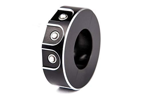 Motogadget361-919 Push-button control m-switch mini, 3 buttons, f. 1 in. handle bar, black housing / buttons silver