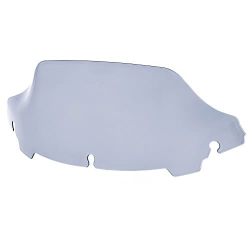 Clipsone Smoked 7" Windshield Windscreen For Harley FLHT FLHTC FLHX Touring 2014-2017