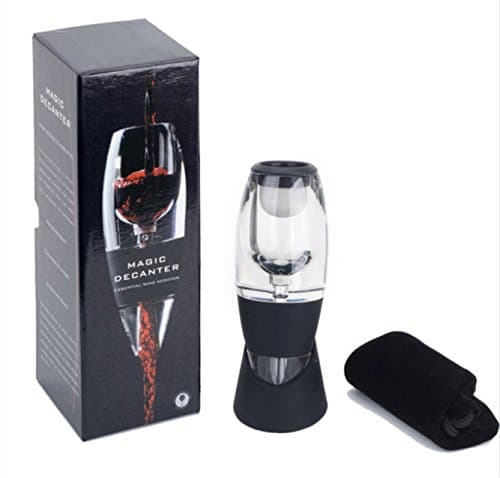 EALLC Best Red &amp; White Wine Aerator Decanter "Adjustable Classy Wine Aerator"Set with Stand**Screen and Carry Pouch--US stock and free delivery