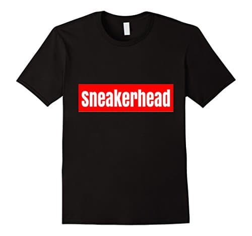 Mens Sneakerhead T-Shirt Medium Black