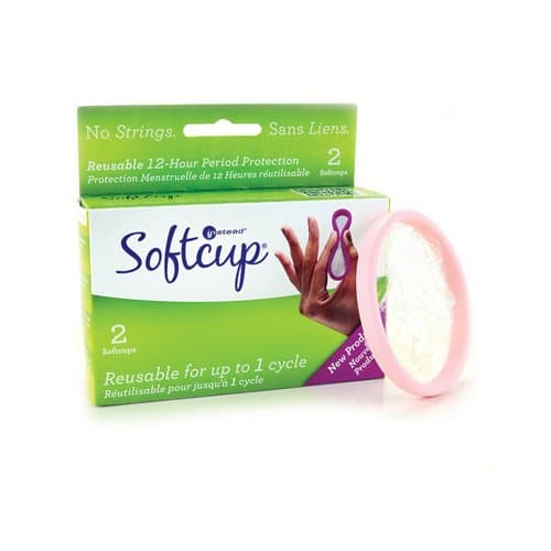 SOFT CUP SOFTCUP,REUSABLE, 2 CT