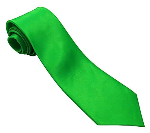 Poly Satin Suit Necktie Party Wedding Regular Solid Tie Men Wear Accessories