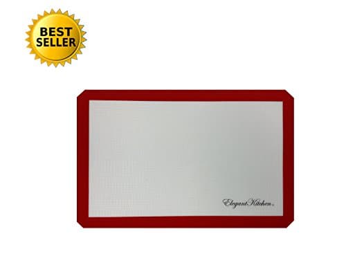 Elegant Kitchen® Non-Stick Silicone Baking Mat - RED- 1 piece