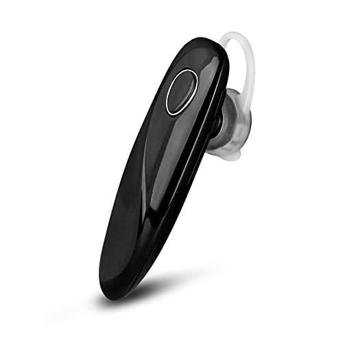 WISZEN Wireless Bluetooth Headset, Included Hands Free Calling, Compatible with Apple, Android and other mobile phone devices, Compact &amp; Ultralight Wireless Headset, Bluetooth Headset(Black)