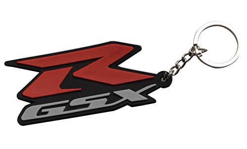 CHENBO Keychain Soft Rubber Motorcycle Logo Key Ring for SUZUKI GSX-R GSXR 600 750 1000 1300