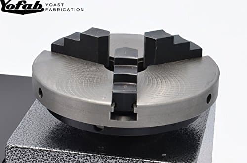 3 Jaw Self Centering 6" Welding Positioner Chuck w/Reversible Jaws 1/8" TO 7"