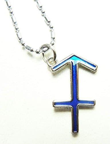 Constellation Sagittarius Alloy pendant necklace