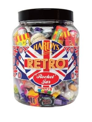 Hardys Retro 'Rocket' Jar of Sweets