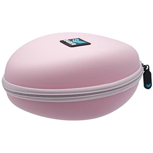 Beats Solo, Solo2, Solo3, Studio 3, Solo Pro Universal Compact Travel Hard Protective Headphone Case by Saber (Rose)
