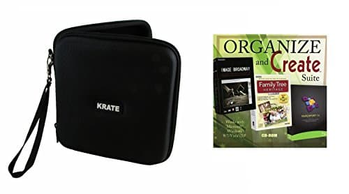 Case External Optical Drive Hard Drive USB, DVD, CD, Blu-ray Rewriter/Writer w/Bonus Software