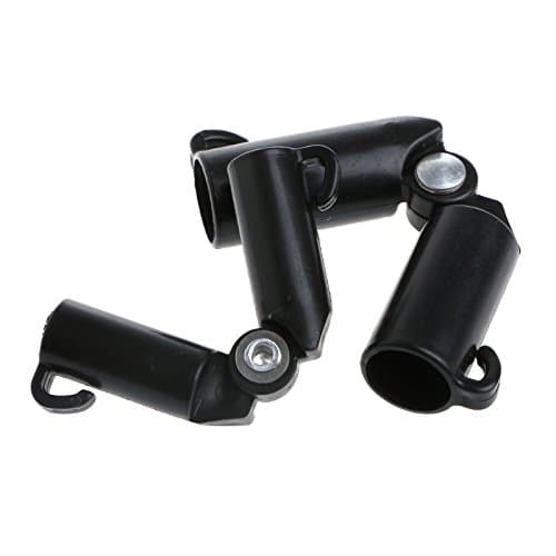 ANGLED CLIP for 3 FT GARDEN STAKES (2 PACK OF 3)