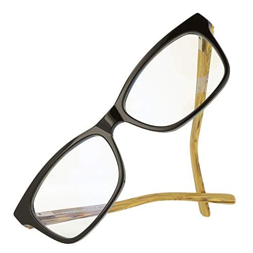 Blue Light Blocking Computer Gaming Glasses Anti Glare UV Protection Rectangle Eyeglasses By Magic Jing For Men And Women