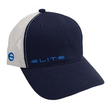Navy &amp; White Elite Snapback Hat