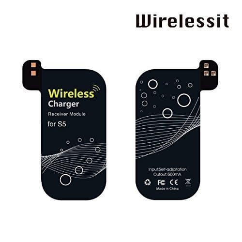 Galaxy S5 Qi Receiver,WIRELESSIT Qi Standard Wireless Charging Receiver Module for Samsung Galaxy S5 i9600 0.5mm Ultra-thin