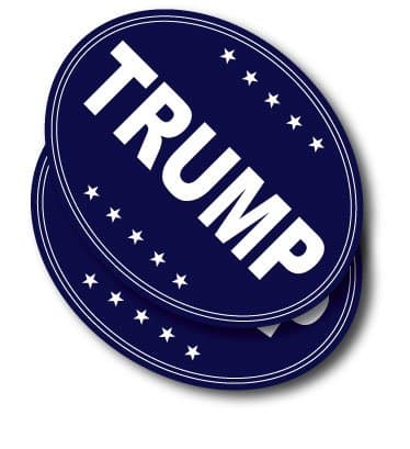 Donald Trump-2016; Bumper Sticker (2)