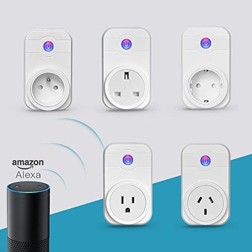 Mini Smart Plug, Smar Socket, No Hub Required, Wi-Fi, Works w/ Amazon Alexa , Control your Devices from Anywhere, Occupies Only One Socket