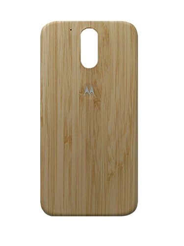 Moto G4 Plus Battery cover Bamboo
