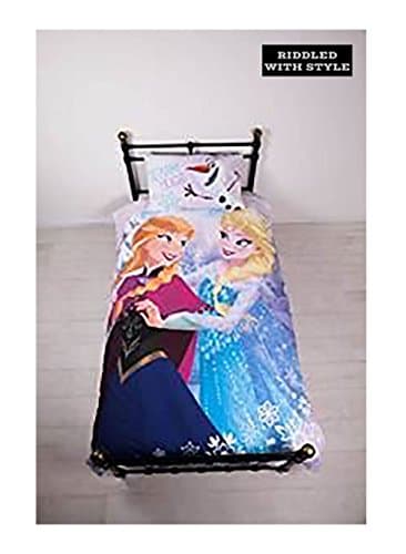 Disney Frozen Crystal Single Panel Duvet Set