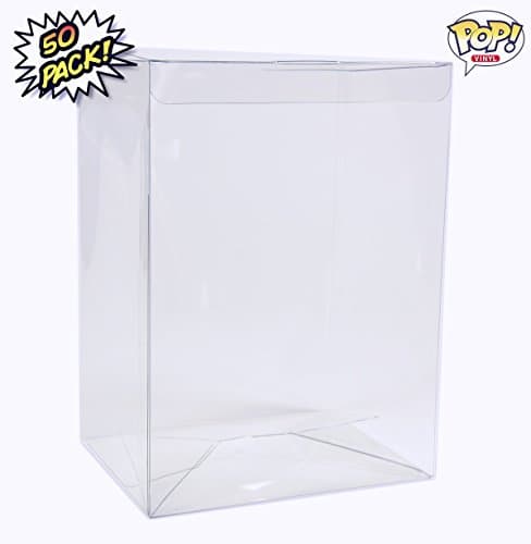 Funko POP! Alpha Premium Protector Cover Protective Case for Standard 4-Inch Vinyl Figures (Pack of 50)