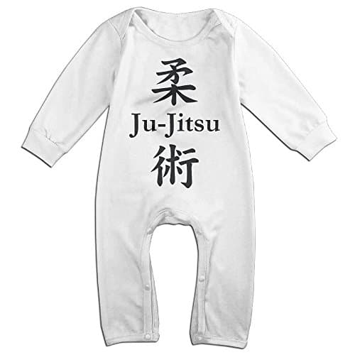 XiaoLiXun Ju Jitsu Logo Baby's Clothes White