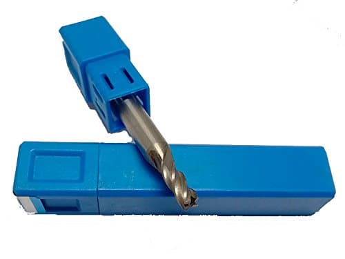 3.5mm 4 Flute HSS AL Square End Mill, High Speed Steel Flat End Cutter D3.510D660L