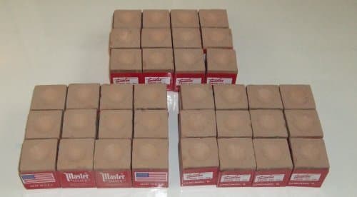 Masters GOLD/TAN Cue Chalk - 3 dozen by Master
