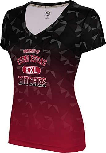 Women's Como Estas Noveltee Maya SL V-Neck Training Tee (XX-Large)