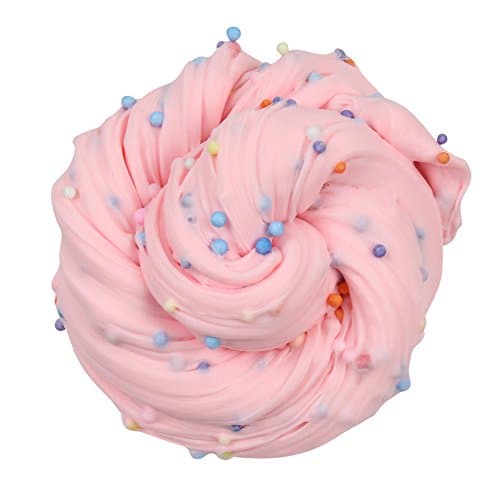 Dimanul Slime Kit Slime Cloud Slime Pack Slime Box Crystal Slime for Kids Jumbo Slime Slime Party Adults Clay Toy Stress Relief Cotton Candy (Z Pink)