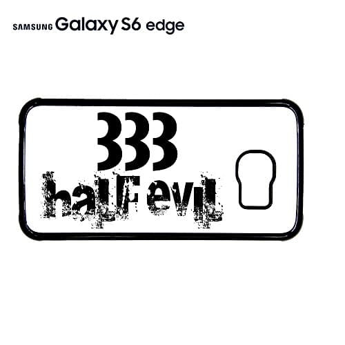 333 Hald Evil Devil Cool Swag Mobile Phone Case Back Cover for Samsung 6 White Electronics