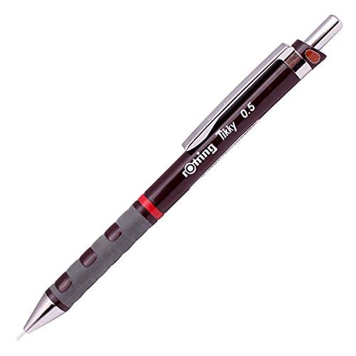 Rotring Tikky Soft Grip 0.5 mm Mechanical Pencil Drafting (Brown)