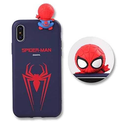MARVEL KOREA Marvel Figure Color Jelly Case For iPhone 7Plus / 8 Plus (Spider-Man)