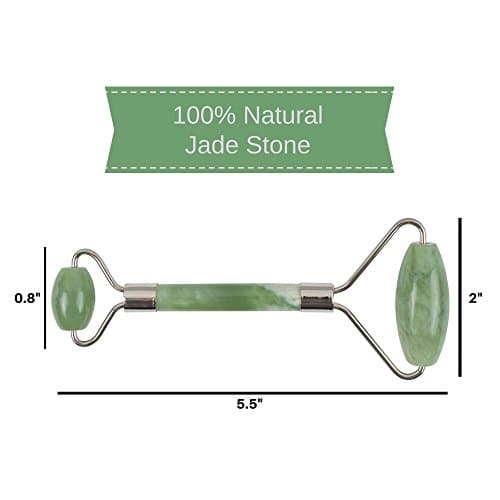 Sacred Weapon Jade Roller | Premium Face Roller Jade Massager | SPA Face Massage Tool | Face Massage Roller for Self-Treatment | Facelift Wrinkle Remover Skin Care Tools | Anti Aging Massage Roller