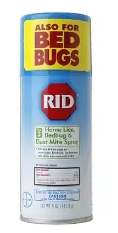 RID Step 3 Home Lice, Bedbug & Dust Mite Spray 5.0 oz. - Pack of 1