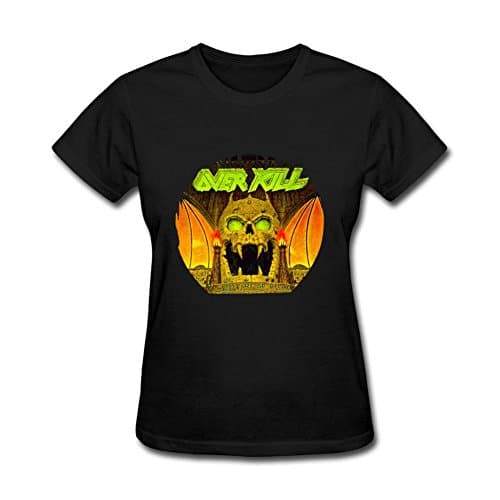 FSCYHX Women's T-Shirts Overkill White Devil Armory