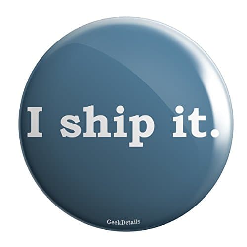 Geek Details I Ship It 2.25" Pinback Button