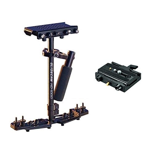 Glidecam HD-1000 Hand-Held Stabilizer with Manfrotto 577 Rapid Connect Adapter with Sliding Mounting Plate (501PL)