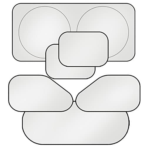 7pcs value set of car window sun Shield for Windshield,Rear Window sides window completed cover Sun Shade Keeps Vehicle Cool-UV Ray Protector with storage pouch