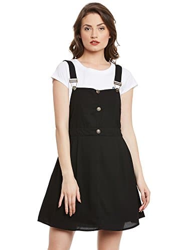 BOHOBI Women's Black Dungaree