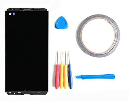 For Black LCD Touch Screen Digitizer Frame For LG V20 F800L H910 H915 H990 LS997 US996+ Tools (Double-sided adhesive is Also included)