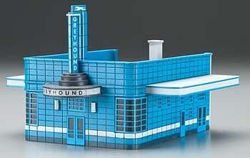 IMEX Greyhound Bus Station HO Scale Train Building