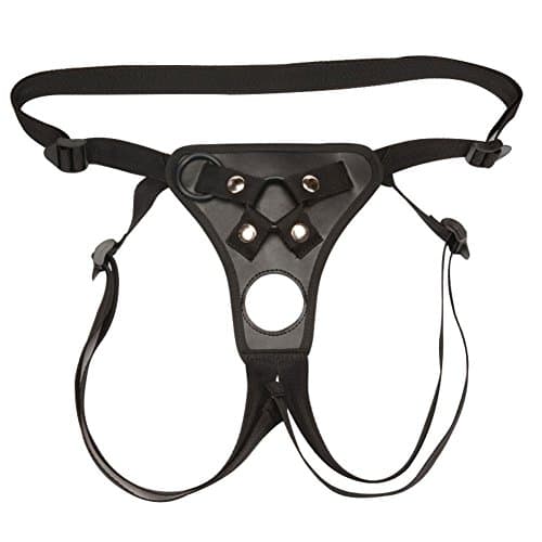 camaTech Leather Openwork Mens Underwear Mini Short Pants with Adjustable Underpants Accessories