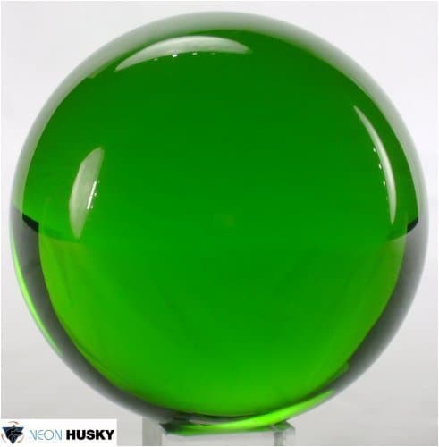 Colored Acrylic Ball - 65mm Sour Apple