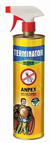 PIDILITE Terminator Eco-Friendly Termite Killer Spray Termite, Borer, Insect Repellant & Control - For home, kitchen and Wood Preservative (1 litre)