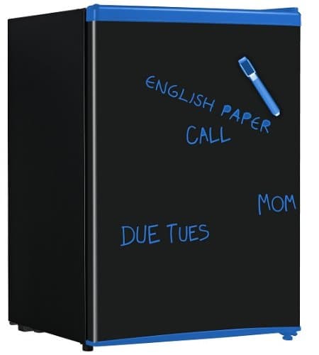 Equator Compact Refrigerator, 2.8 Cubic Feet, Chalkboard