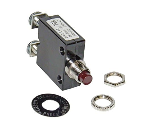 Push Button 70 Amp Circuit Breaker for 12/24/50 volts DC or 120/240 volts AC