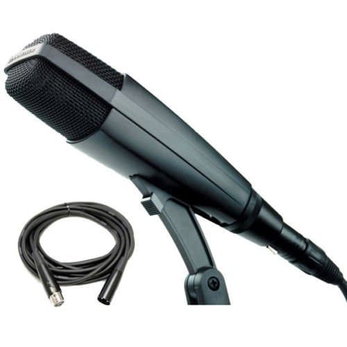 Sennheiser MD 421-II Cardioid Dynamic Studio Microphone With XLR Cable