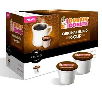 K-cups Original Blend 14 count coffee by Dunkn Donuts